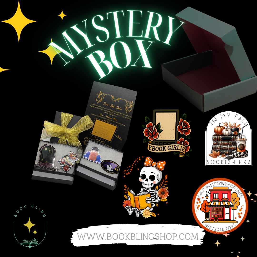 Bookish Enamel Pin Mystery Box
