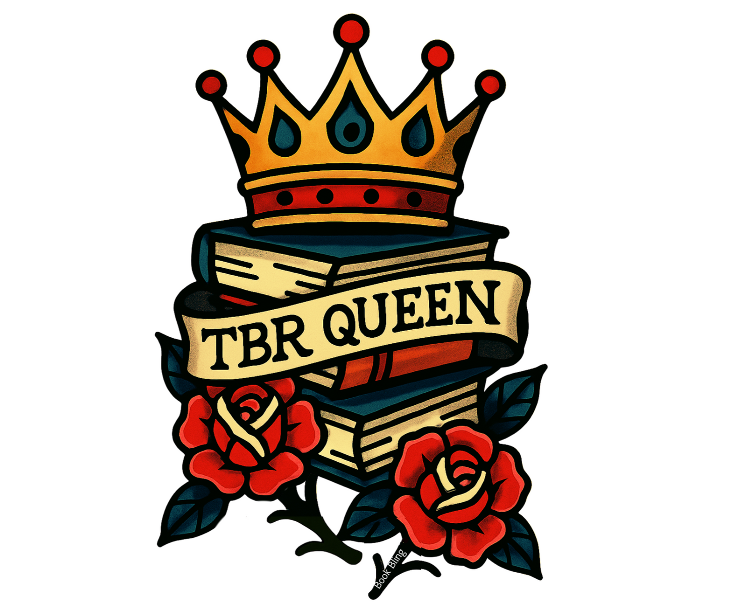 TBR Queen tattoo shirt