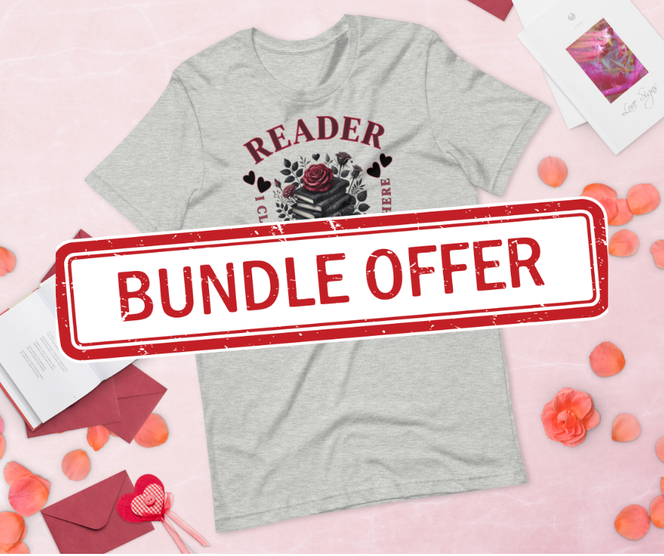 I Closed My Book To Be Here Holiday Tee Bundle